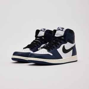 MENS JORDAN AIR JORDAN 1 RETRO HIGH OG 'MIDNIGHT NAVY'